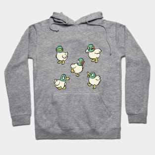 many ducks doing things / sarah and duck Hoodie